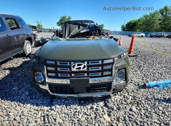 5NTJEDDF8SH130630 2025 HYUNDAI SANTA Зеленый Вид спереди