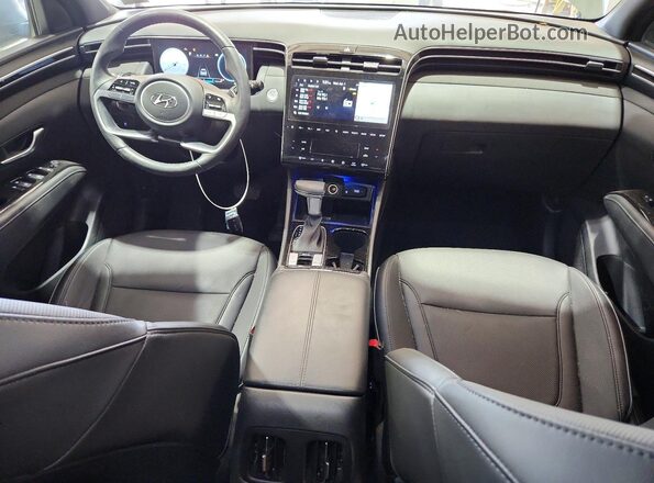 5NTJEDDF9RH110896 2024 HYUNDAI SANTA Gray Dashboard view
