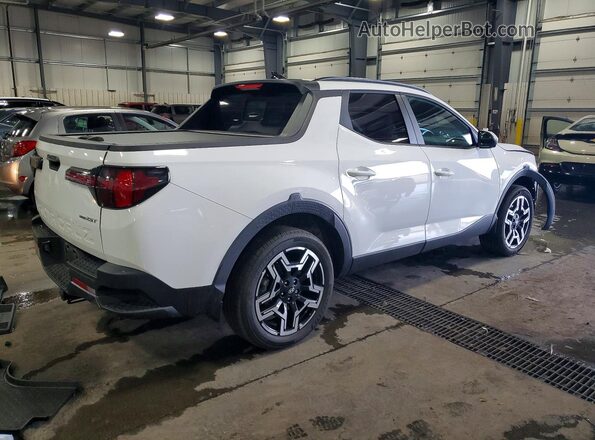 5NTJEDDFXSH146196 2025 HYUNDAI SANTA White Trasero derecho