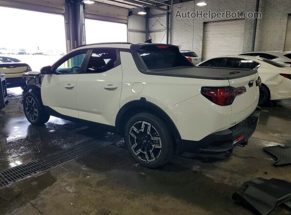 5NTJEDDFXSH146196 2025 HYUNDAI SANTA White Trasero izquierdo