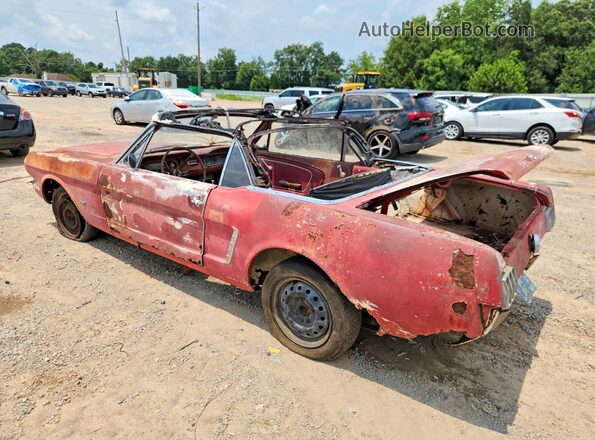 5R08T223693 1965 FORD MUSTANG Red Հետևի ձախ