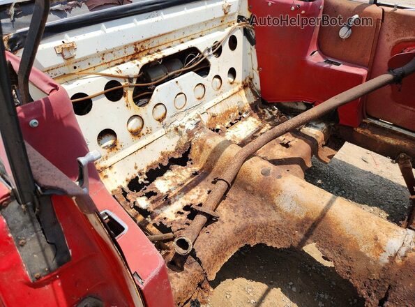 5R08T223693 1965 FORD MUSTANG Red Հետևի նստատեղերի տեսք