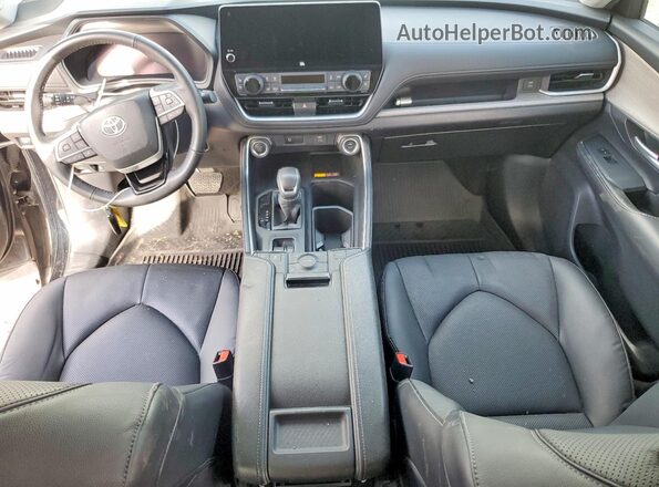 5TDAAAA52SS020350 2025 TOYOTA GRAND Black წინა პანელის ხედი