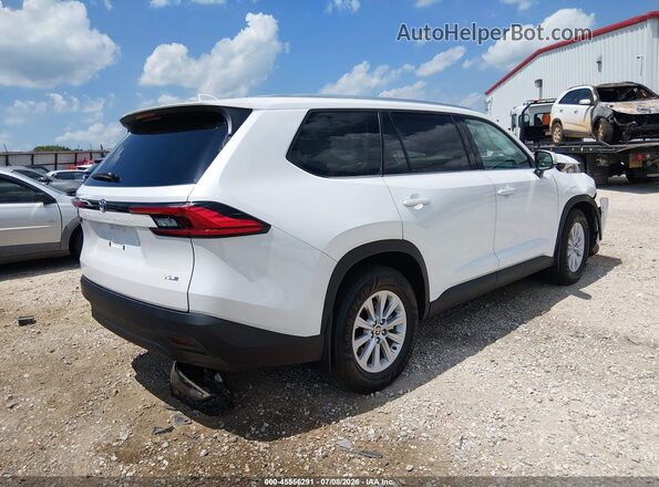 5TDAAAA53RS018407 2024 TOYOTA GRAND HIGHLANDER White უკანა მარჯვენა