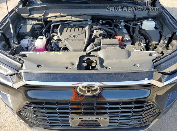 5TDAAAA53SS031034 2025 TOYOTA GRAND Black ძრავის განყოფილების ხედი