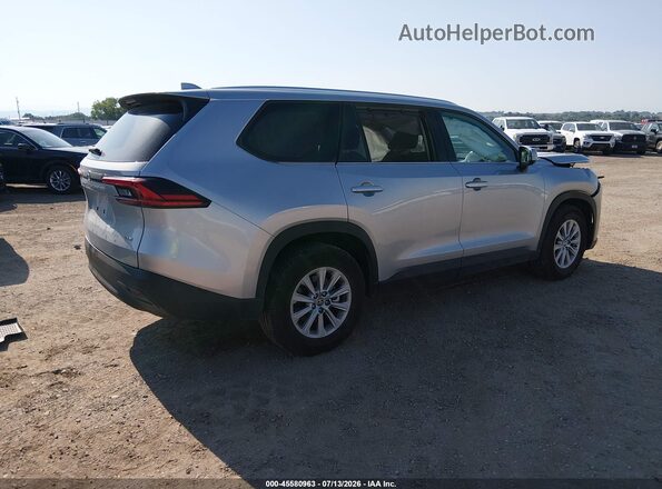 5TDAAAA55SS023792 2025 TOYOTA GRAND HIGHLANDER Silver Trasero derecho