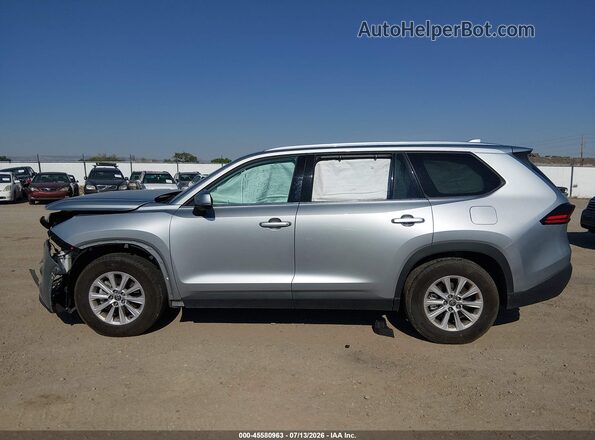5TDAAAA55SS023792 2025 TOYOTA GRAND HIGHLANDER Silver Vista interior de 360 grados