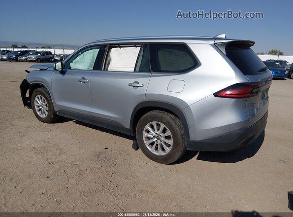 5TDAAAA55SS023792 2025 TOYOTA GRAND HIGHLANDER Silver Trasero izquierdo