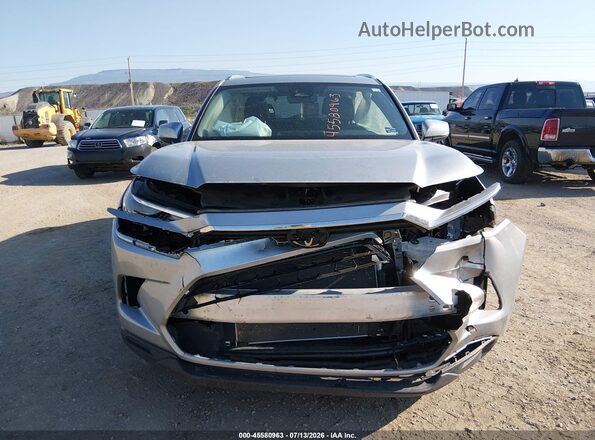5TDAAAA55SS023792 2025 TOYOTA GRAND HIGHLANDER Silver Vista del cuadro de instrumentos