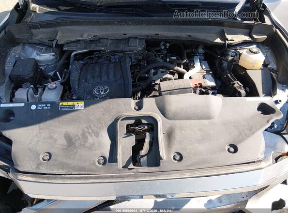 5TDAAAA55SS023792 2025 TOYOTA GRAND HIGHLANDER Silver Vista trasera