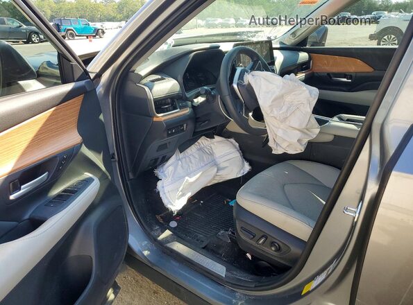 5TDAAAA55SS034727 2025 TOYOTA GRAND Gray Widok deski rozdzielczej