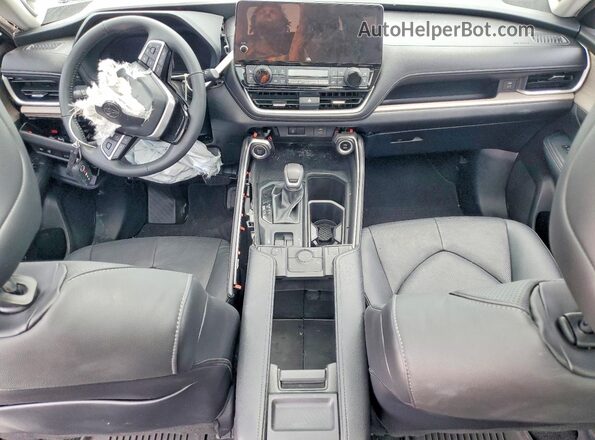 5TDAAAA57SS031960 2025 TOYOTA GRAND White Dashboard view