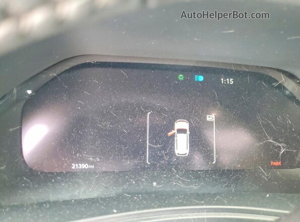 5TDAAAA57SS031960 2025 TOYOTA GRAND White Instrument cluster view