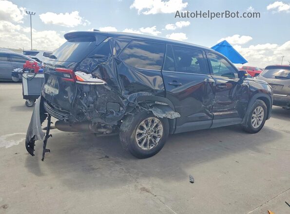5TDAAAA58RS019455 2024 TOYOTA GRAND Black Задня права чверть