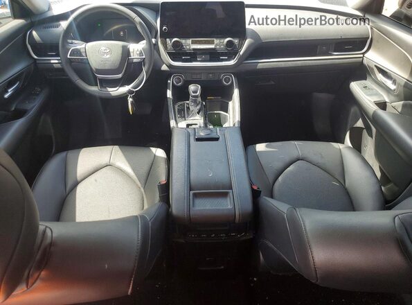 5TDAAAA58RS019455 2024 TOYOTA GRAND Black Вид панелі приладів