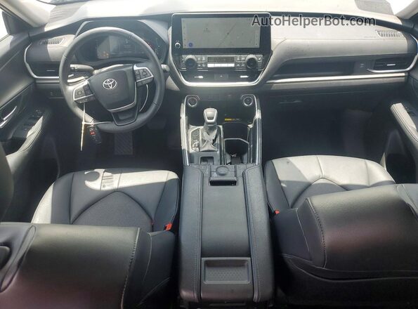 5TDAAAA58SS020174 2025 TOYOTA GRAND Silver Вид панелі приладів