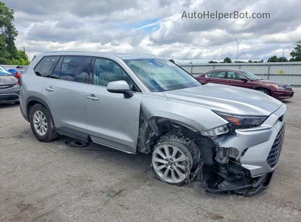 5TDAAAA58SS020174 2025 TOYOTA GRAND Silver Передня права чверть