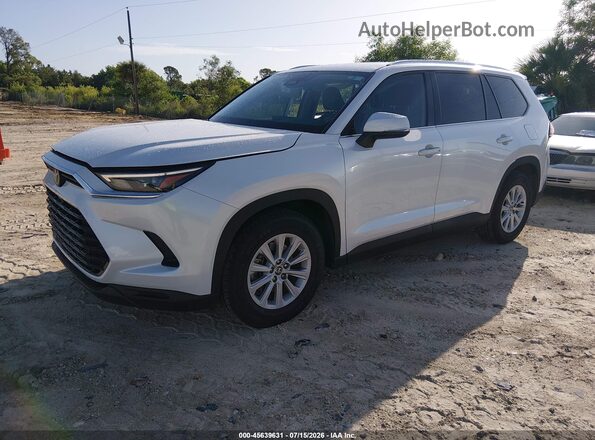 5TDAAAA59RS001580 2024 TOYOTA GRAND HIGHLANDER White Передня ліва чверть