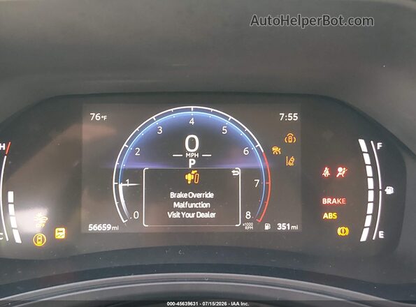 5TDAAAA59RS001580 2024 TOYOTA GRAND HIGHLANDER White Вид задніх сидінь
