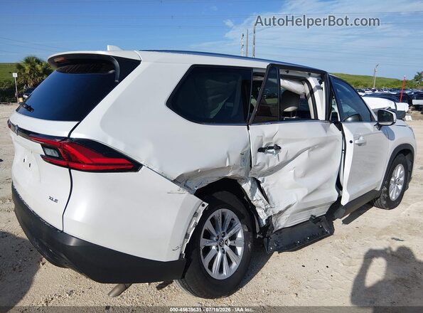 5TDAAAA59RS001580 2024 TOYOTA GRAND HIGHLANDER White Вид спереду