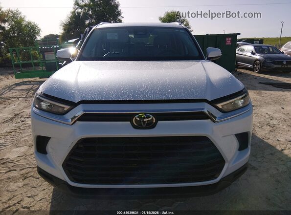 5TDAAAA59RS001580 2024 TOYOTA GRAND HIGHLANDER White Вид щитка приладів