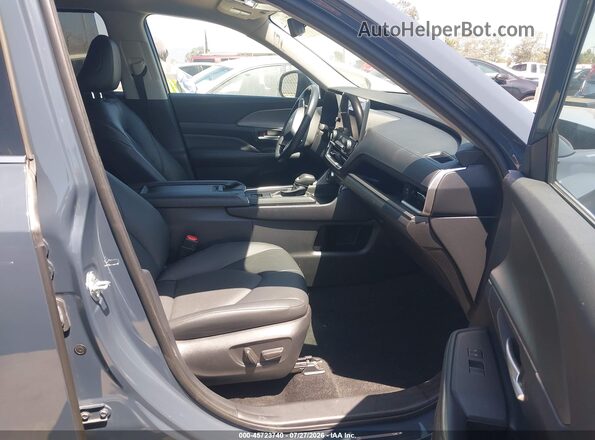 5TDAAAA59RS015950 2024 TOYOTA GRAND HIGHLANDER Blue Front interior view