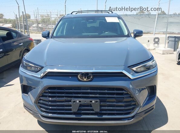 5TDAAAA59RS015950 2024 TOYOTA GRAND HIGHLANDER Blue Front view
