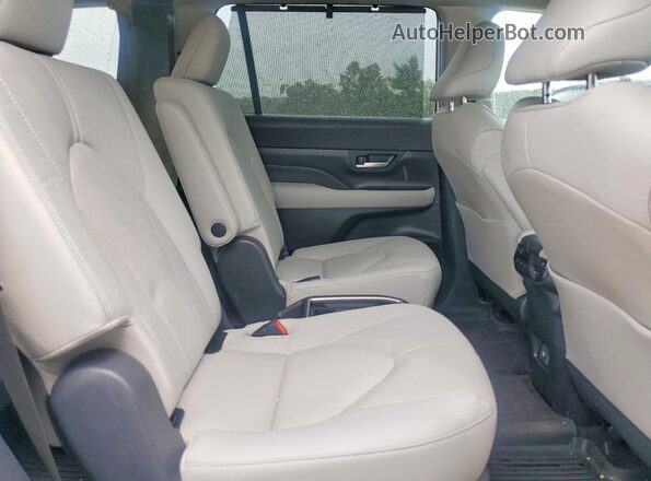 5TDAAAA59RS017245 2024 TOYOTA GRAND Silver Вид задньої частини салону