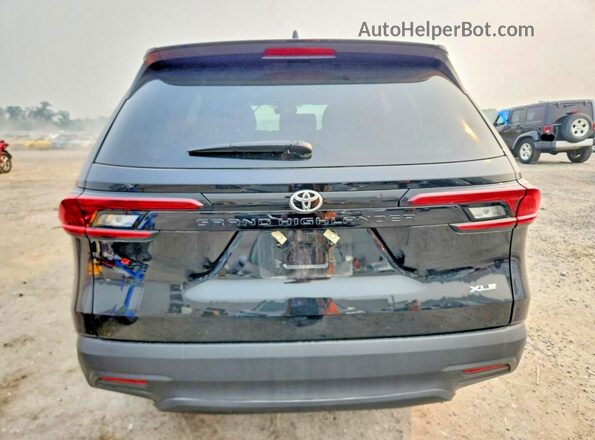 5TDAAAA5XSS025425 2025 TOYOTA GRAND Black Vista trasera