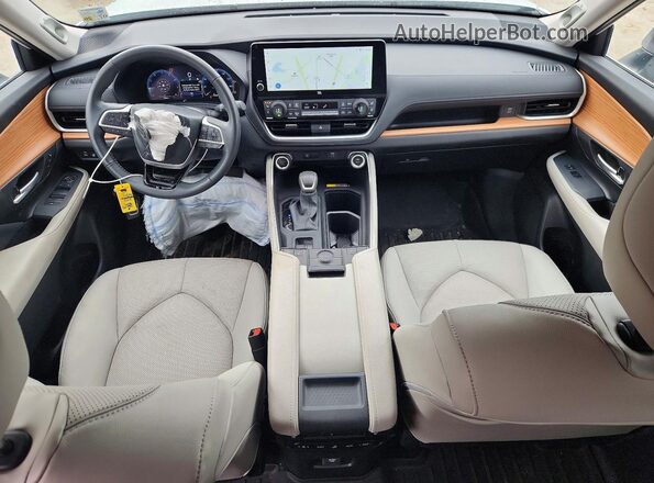 5TDAAAA5XSS031208 2025 TOYOTA GRAND White Вид панелі приладів