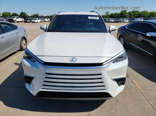 5TDAAAA67RS004812 2024 LEXUS TX White Вид спереду