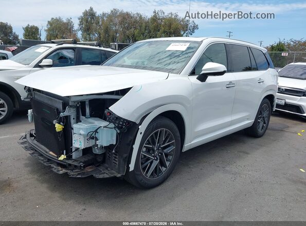 5TDAAAA69SS017602 2025 LEXUS TX 350 White Передня ліва чверть