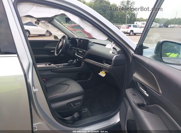 5TDAAAB50RS006908 2024 TOYOTA GRAND HIGHLANDER Серебряный Вид салона спереди