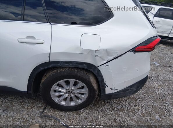 5TDAAAB50RS026317 2024 TOYOTA GRAND HIGHLANDER White Front view