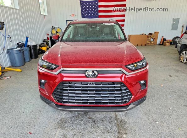 5TDAAAB50SS087382 2025 TOYOTA GRAND Red Դիմացի տեսք
