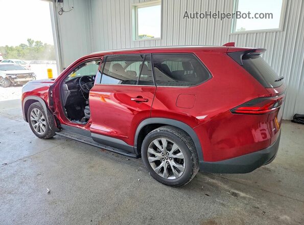 5TDAAAB50SS087382 2025 TOYOTA GRAND Red Հետևի ձախ