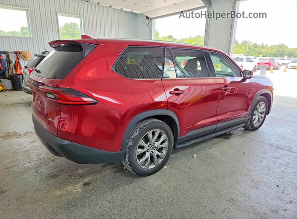 5TDAAAB50SS087382 2025 TOYOTA GRAND Red Հետևի աջ