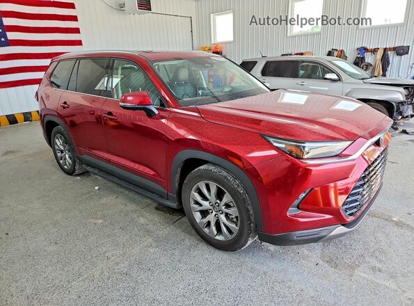 5TDAAAB50SS087382 2025 TOYOTA GRAND Red Առջևի աջ