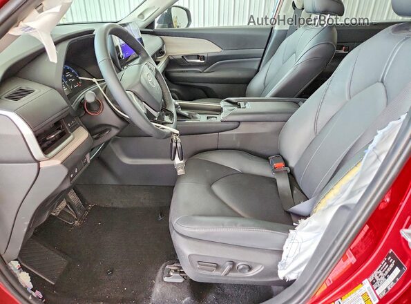 5TDAAAB50SS087382 2025 TOYOTA GRAND Red Սալոնի դիմացի տեսք