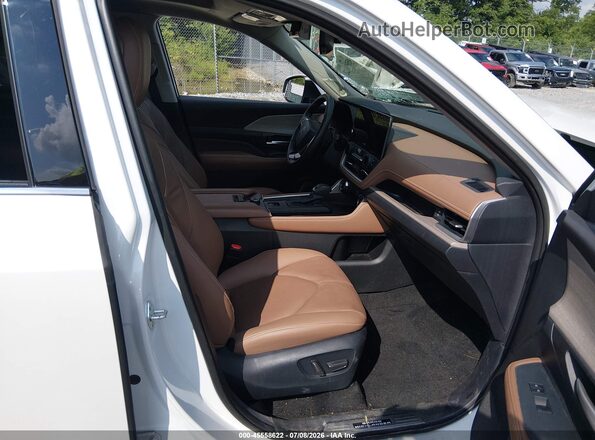 5TDAAAB50TS105154 2026 TOYOTA GRAND HIGHLANDER Белый Вид салона спереди