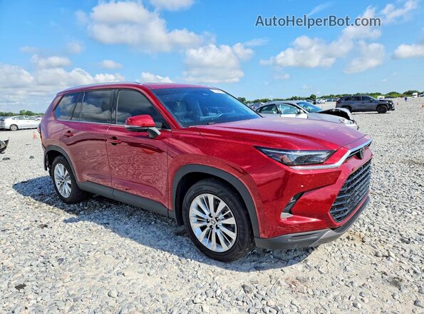 5TDAAAB51RS035477 2024 TOYOTA GRAND Red წინა მარჯვენა