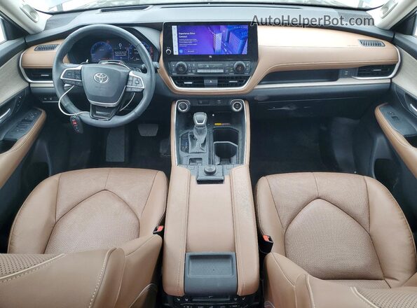 5TDAAAB52RS041109 2024 TOYOTA GRAND Blue წინა პანელის ხედი