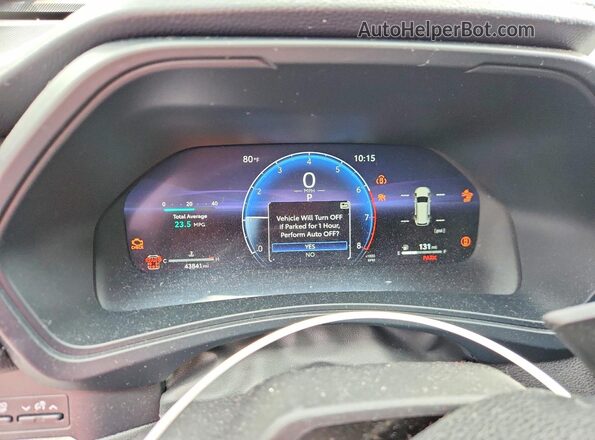 5TDAAAB52SS079591 2025 TOYOTA GRAND Black Instrument cluster view