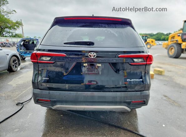 5TDAAAB52SS079591 2025 TOYOTA GRAND Black Rear view
