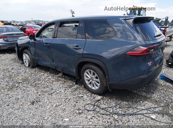 5TDAAAB52SS081230 2025 TOYOTA GRAND HIGHLANDER Blue Задня ліва чверть