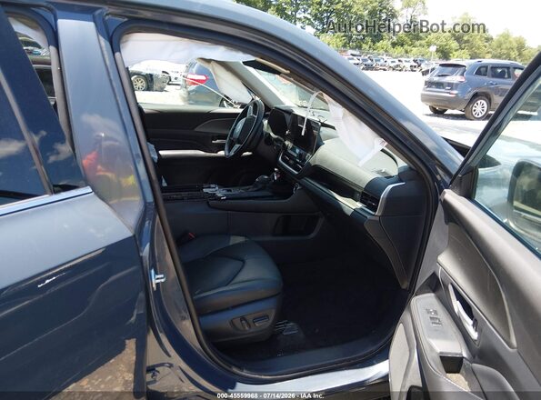 5TDAAAB52SS081230 2025 TOYOTA GRAND HIGHLANDER Blue Вид салону спереду