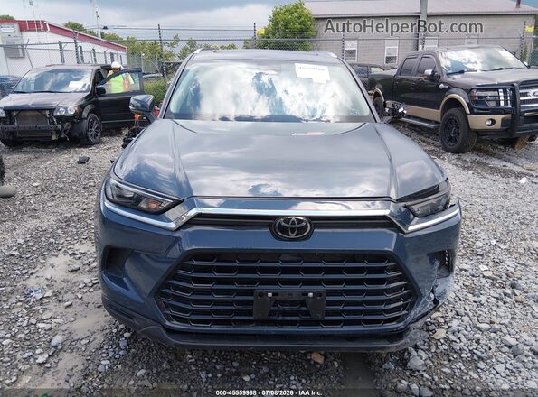 5TDAAAB52SS081230 2025 TOYOTA GRAND HIGHLANDER Blue Вид щитка приладів
