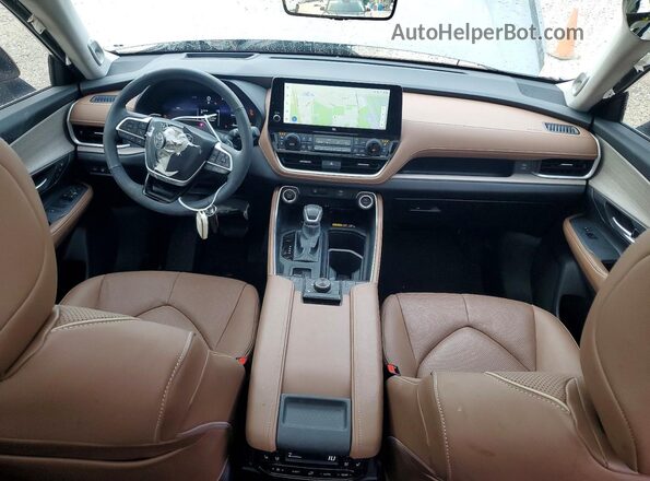 5TDAAAB53SS088428 2025 TOYOTA GRAND Gray წინა პანელის ხედი