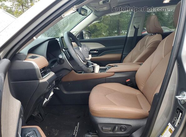 5TDAAAB53SS088428 2025 TOYOTA GRAND Gray წინა სალონის ხედი