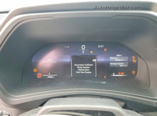 5TDAAAB53SS088428 2025 TOYOTA GRAND Gray ხელსაწყოთა პანელის ხედი